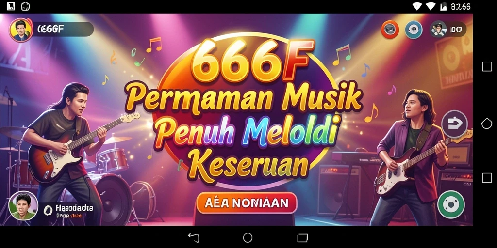 Tampilan gameplay <strong>666F</strong> yang dinamis dan interaktif.