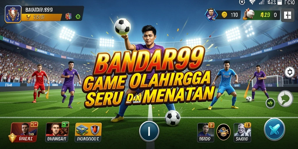 Tampilan menarik dari gameplay BANDAR99 yang penuh aksi olahraga.