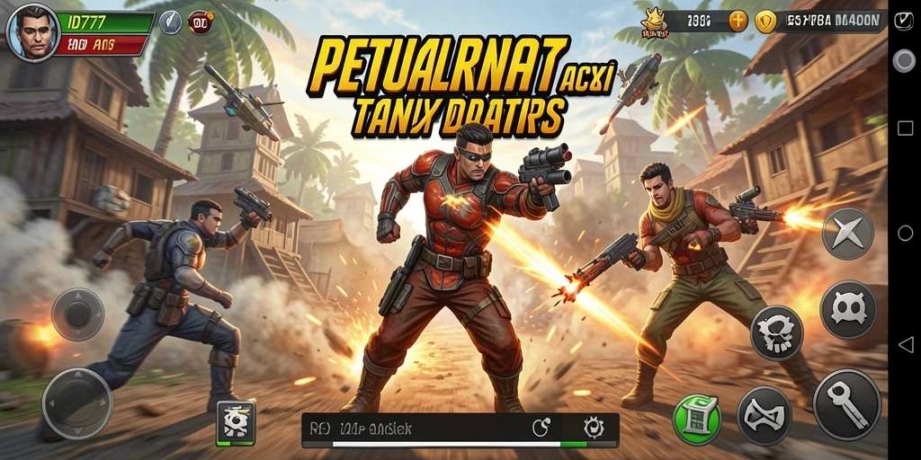 Gameplay seru dengan pertempuran intens di ID777.