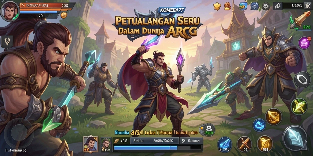 Tampilan seru dari gameplay <strong>KOMEDI77</strong> menunjukkan aksi dan humor unik di dunia ARPG.