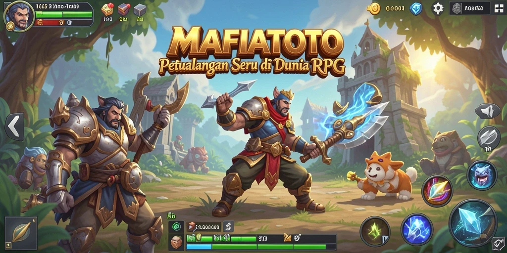 Tampilan gameplay seru MAFIATOTO yang penuh aksi.