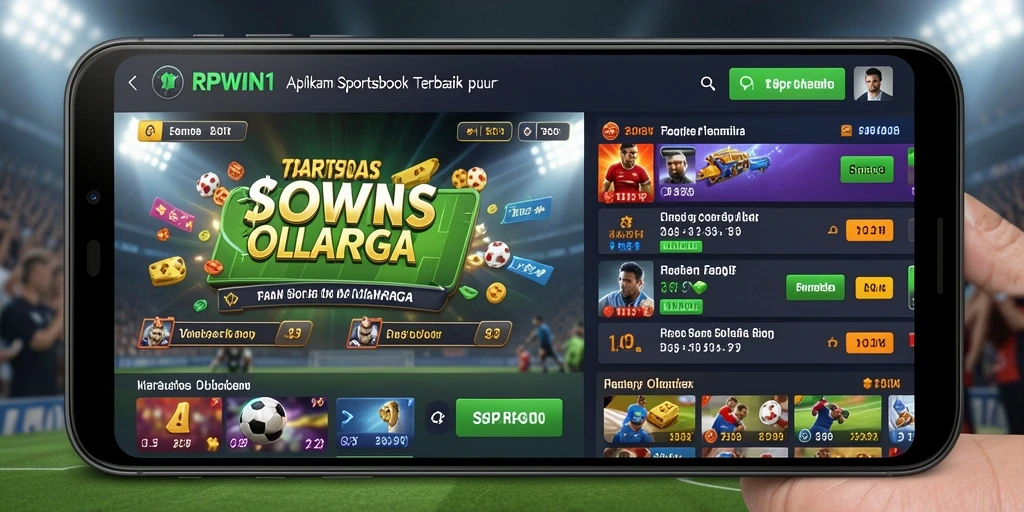Tampilan gameplay Sportsbook yang interaktif dan memikat.