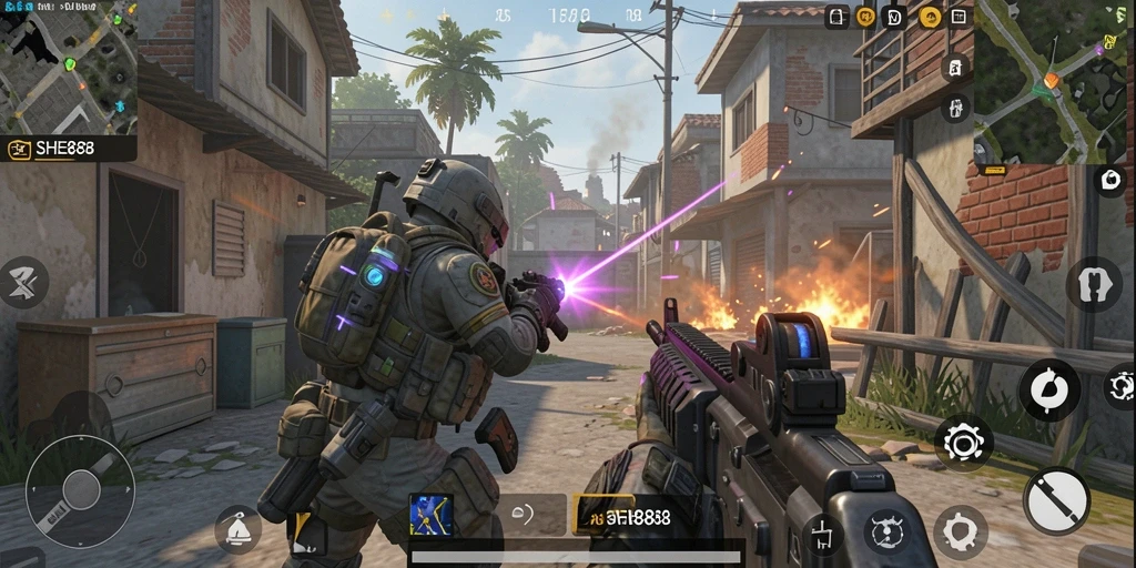 Screenshot gameplay SHE888 dengan aksi seru dan grafis menawan.
