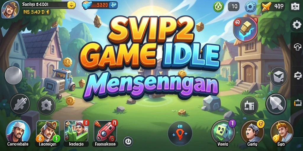 Tampilan gameplay SVIP2 yang menarik dan penuh warna.
