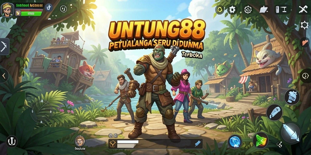 Tampilan gameplay Open World yang menakjubkan di UNTUNG88.